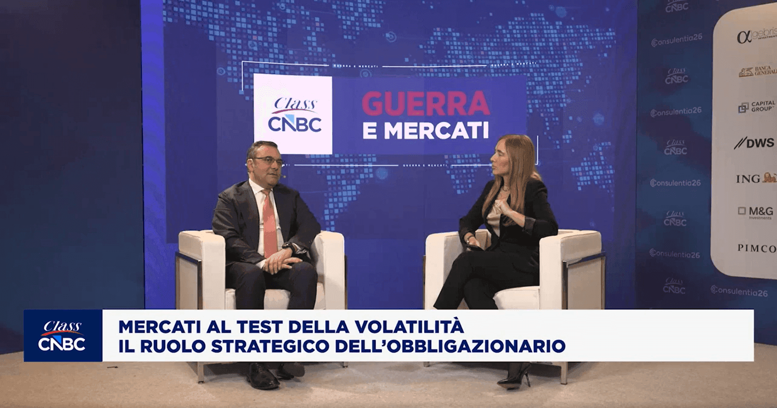 L'intervento di Mario Romano su Class CNBC a Consulentia 2026