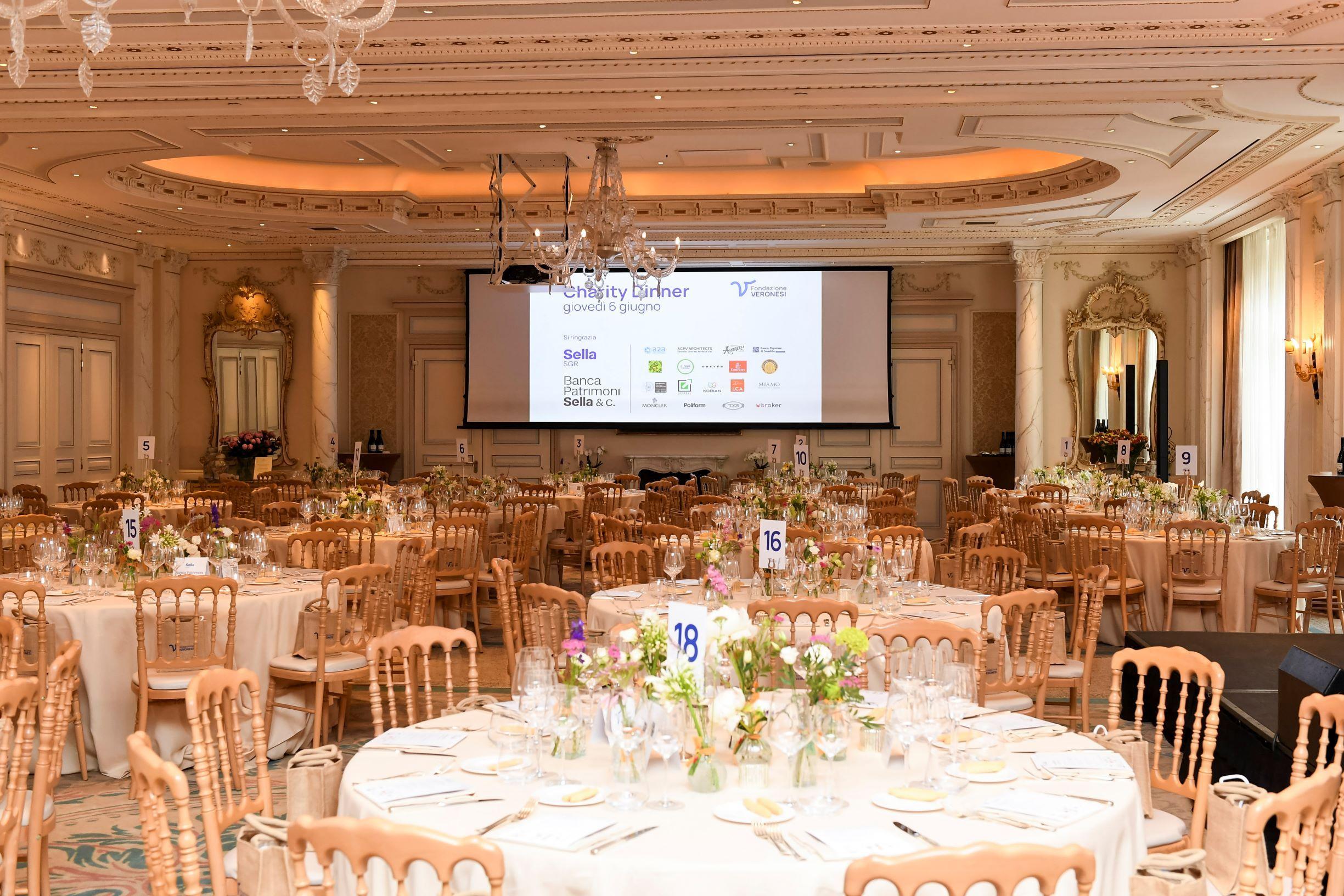 Charity Dinner Fondazione Veronesi