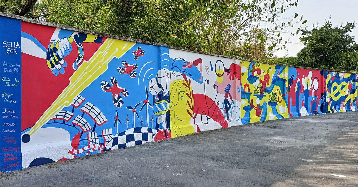 Finanza & Street Art: il nuovo murale figurativo di iCARE